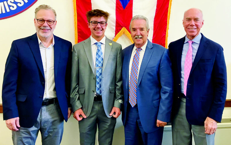Local 4-Her shares D.C. experience with county commissioners